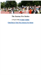Mobile Screenshot of journeyforjustice.org